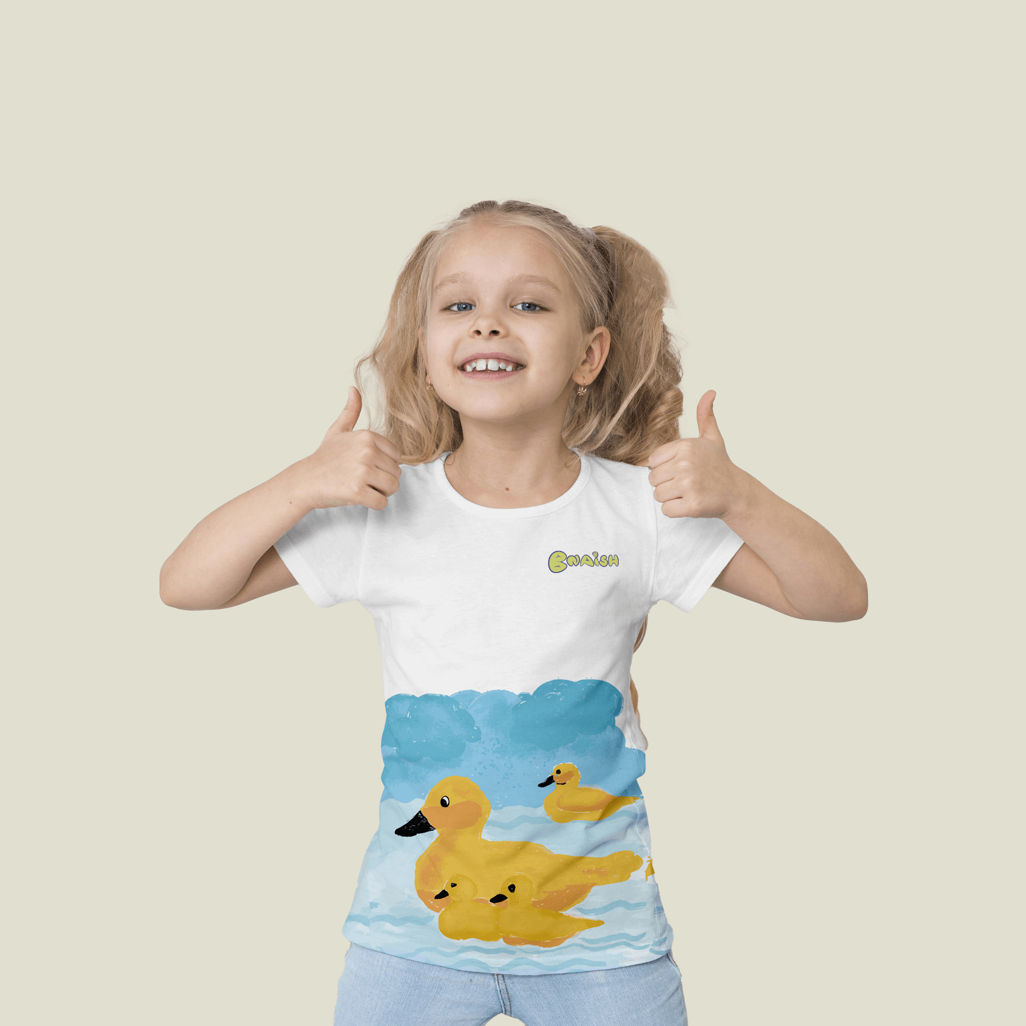 Duck T-shirt For Girls