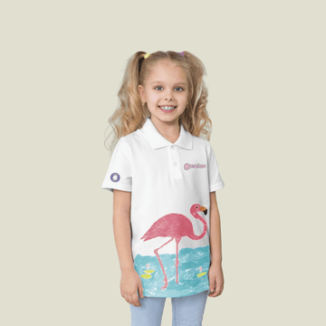 Flamingo T-shirt For Girls