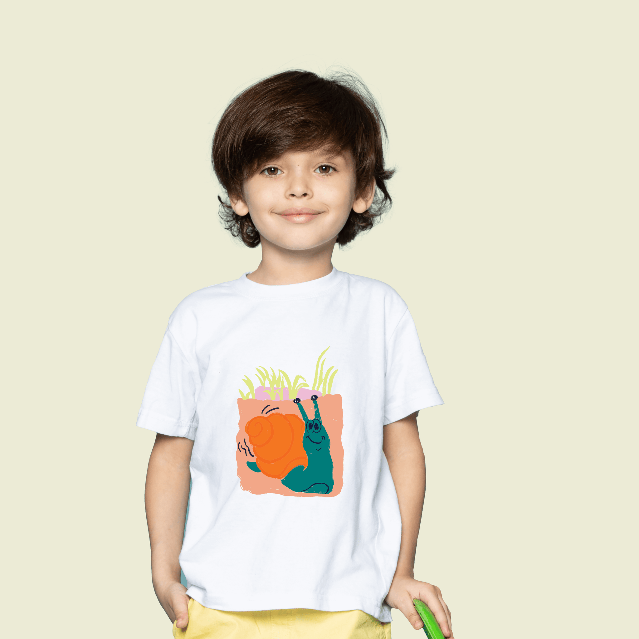 Snail T-shirt For Boys