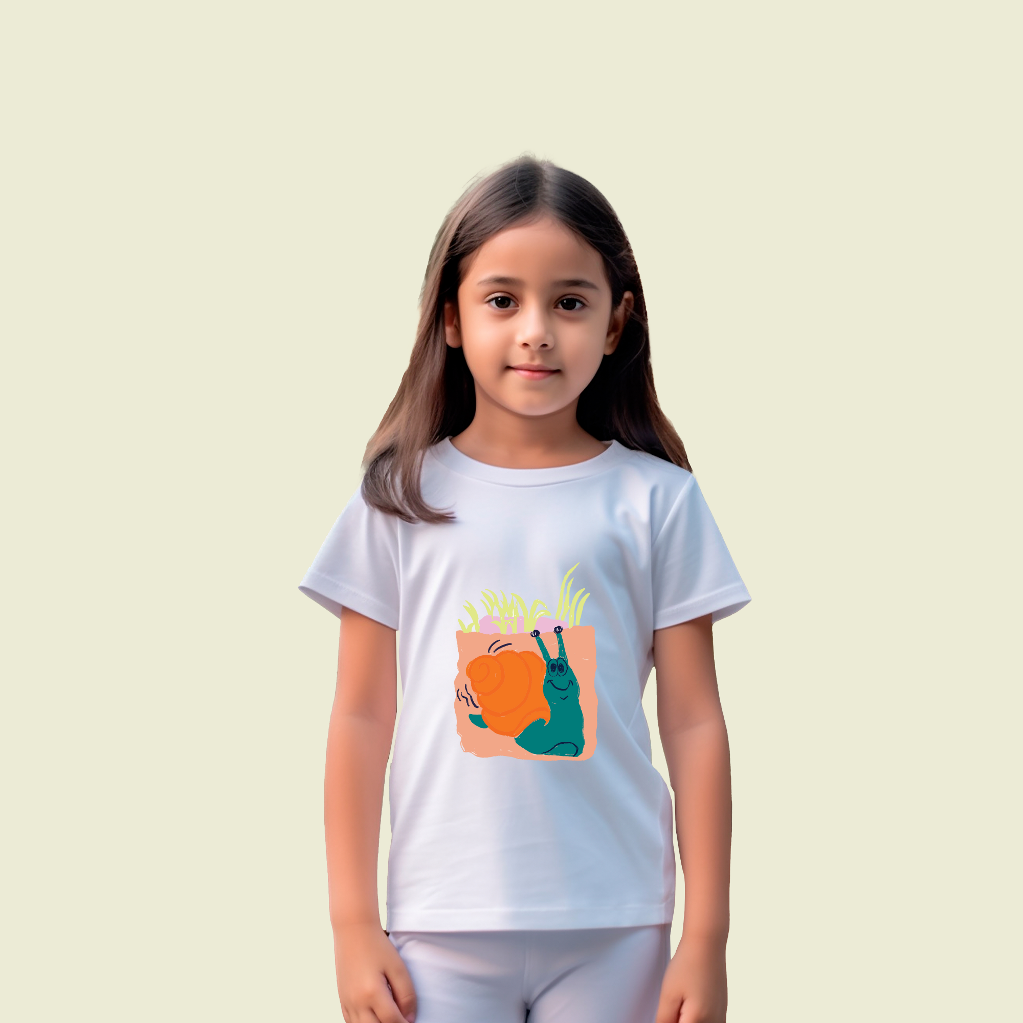 Snail T-shirt For Girls